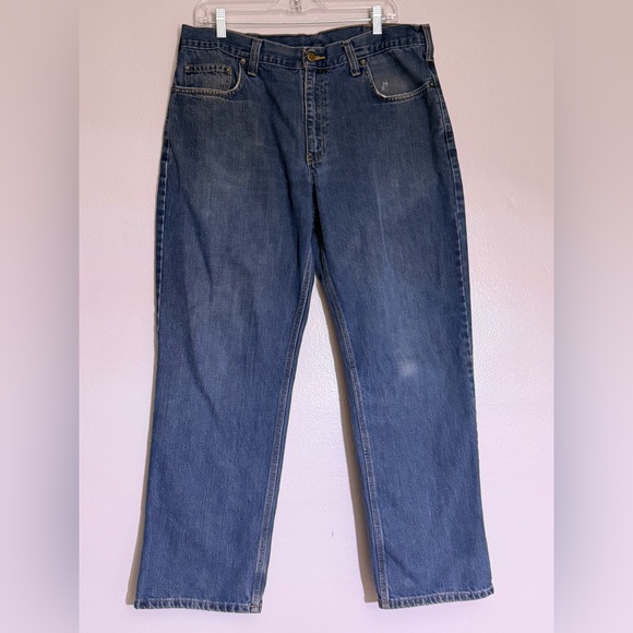 Carhartt Other - Carhartt Men's Relaxed Fit Blue Jeans